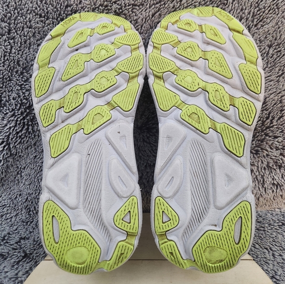 Hoka One One Clifton 9 Athletic Running Blue Pink Sneaker Women's Size 8.5 B - Picture 8 of 9